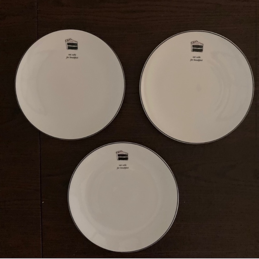 KATE SPADE | concord square cause a stir accent plates - Picture 2 of 5